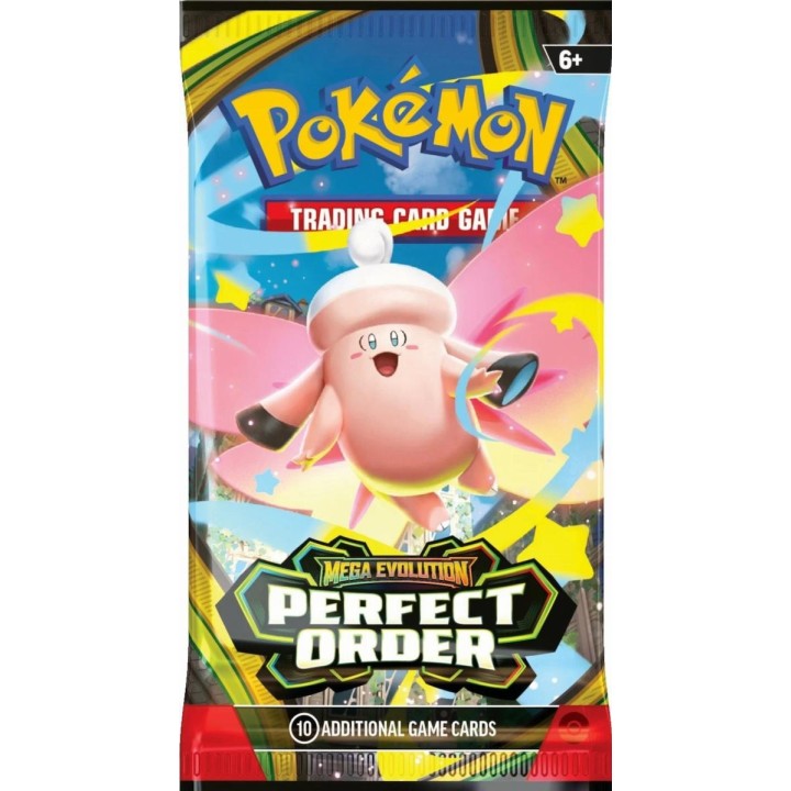 Pokemon Mega Evolution: Perfect Order - Booster Mega Evolution: Perfect Order Φακελάκι