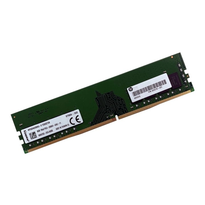Kingston HP26D4U9S8MD-8 8GB DDR4-2666MHz UDIMM 1Rx8 CL19 Memory