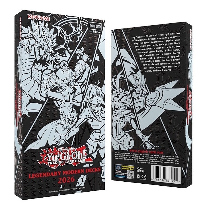 Yu-Gi-Oh Legendary Modern Decks 2026