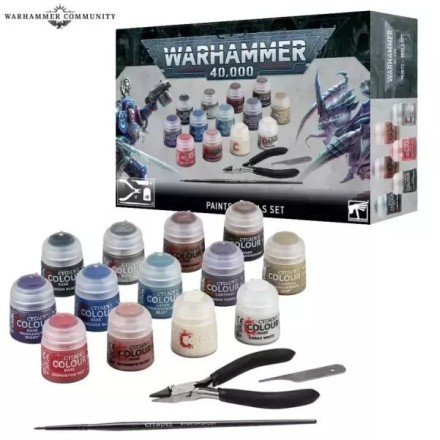 Warhammer 40,000 - Paints + Tools Set