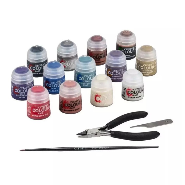 Warhammer 40,000 - Paints + Tools Set