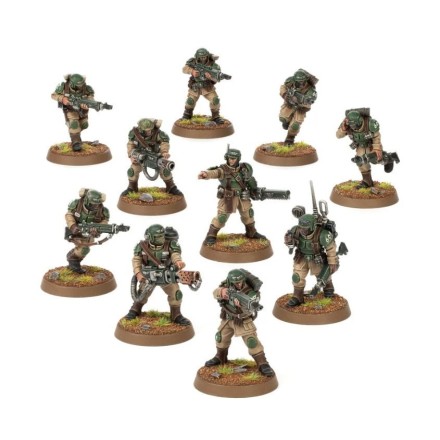Warhammer Figure 40000 - Astra Militarum: Cadian Shock Troops