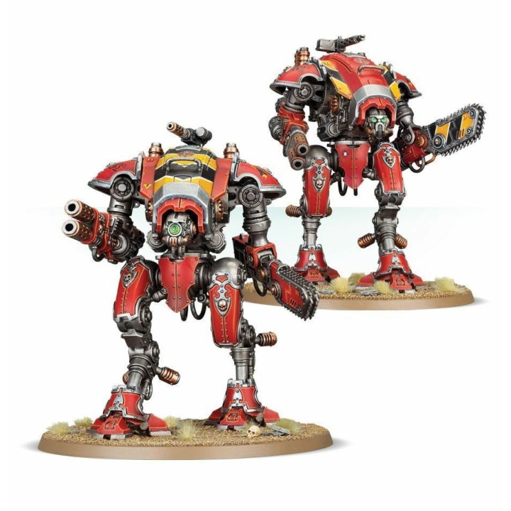 Games Workshop Warhammer 40000 Imperial Knights Armigers Figure