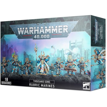 Warhammer 40000 Thousand Sons Rubric Marines Figure
