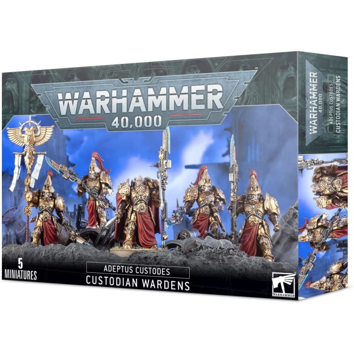 Warhammer 40000 Adeptus Custodes Custodian Wardens Figure