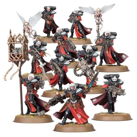 Warhammer 40000 Adepta Sororitas: Battle Sisters Squad Figure