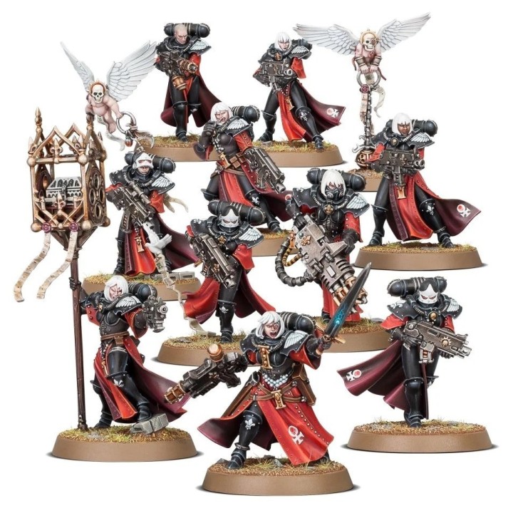 Warhammer 40000 Adepta Sororitas: Battle Sisters Squad Figure