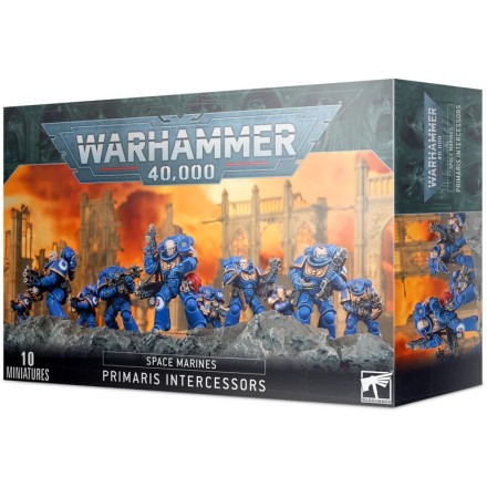 Warhammer 40000 Space Marines: Primaris Intercessors Figure