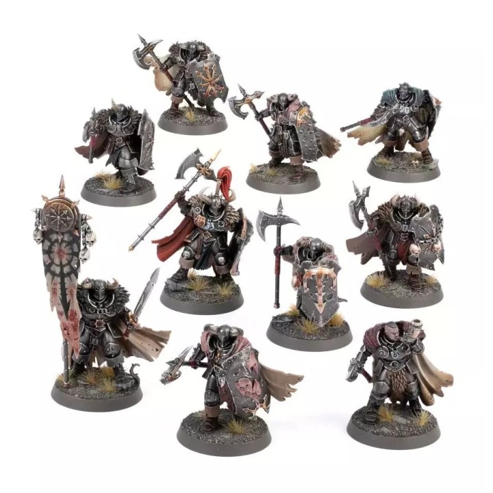 Warhammer Slaves to Darkness: Chaos Warriors Figure