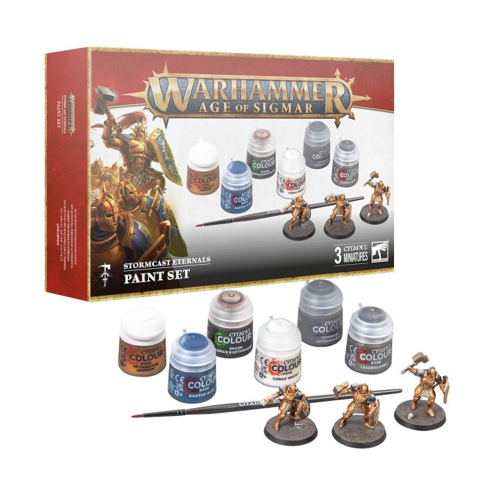 Warhammer Age of Sigmar: Stormcast Eternals Paint Set
