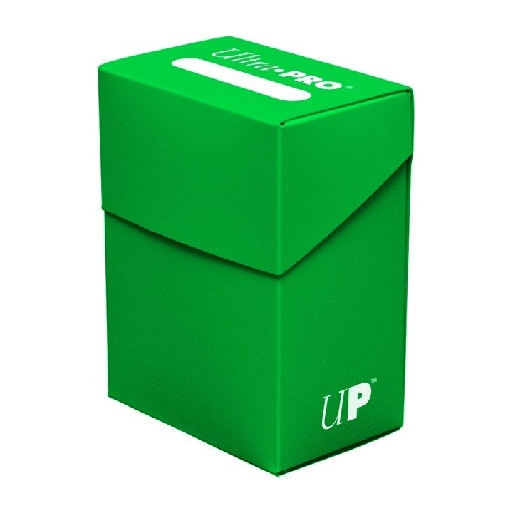 ULTRA PRO 80+ DECK BOX LIME GREEN (REM85296)
