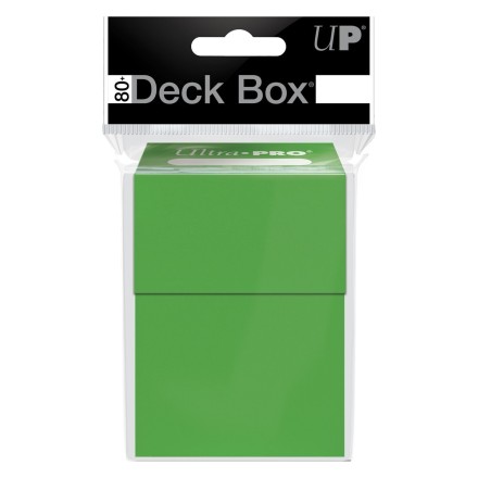 ULTRA PRO 80+ DECK BOX LIME GREEN (REM85296)