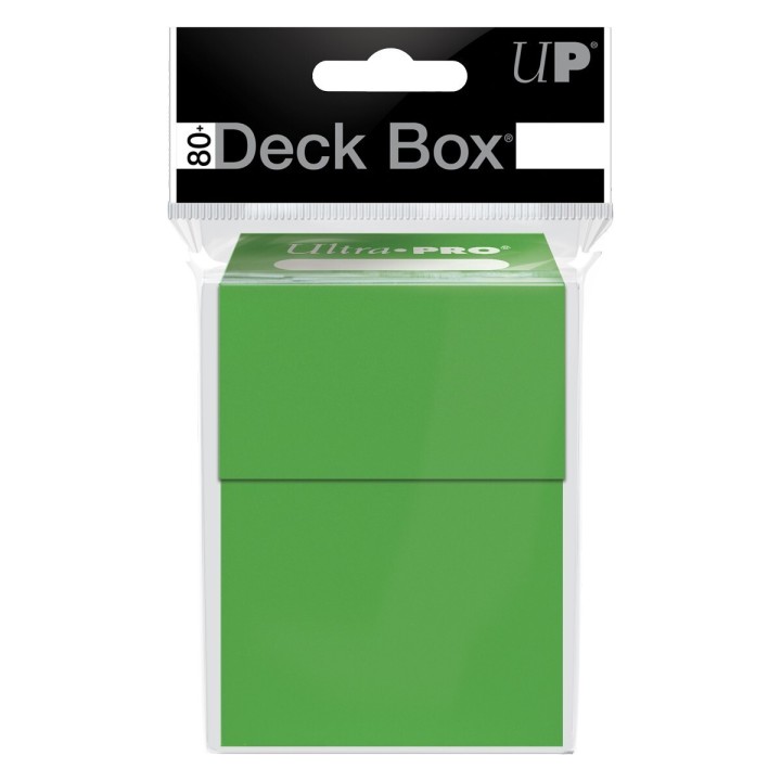 ULTRA PRO 80+ DECK BOX LIME GREEN (REM85296)