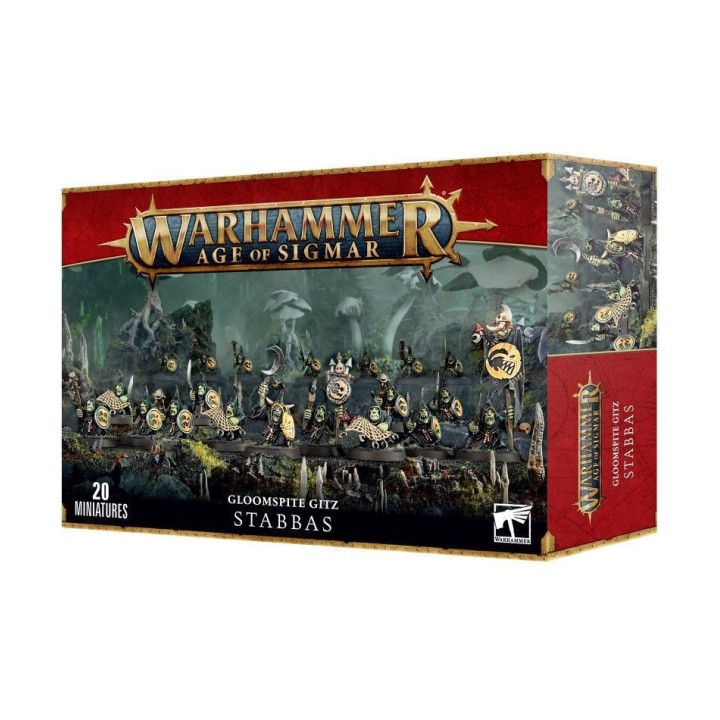 Warhammer Age of Sigmar- Gloomspite Gitz Moonclan Stabbas
