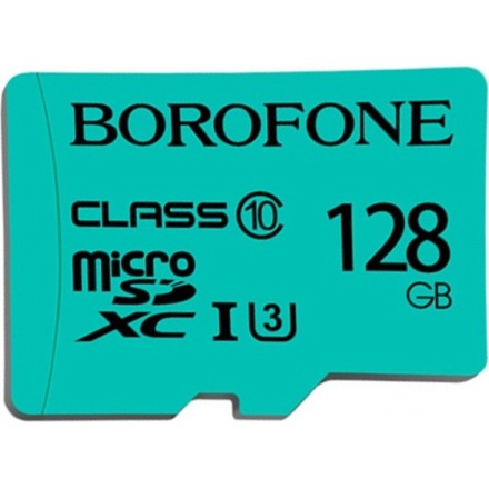 Borofone Memory card MicroSD 128GB SDXC U3 Class10 100MB/s