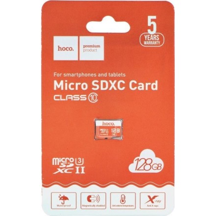 Hoco TF high speed microSDXC 128GB U3 UHS-I 90MB/s