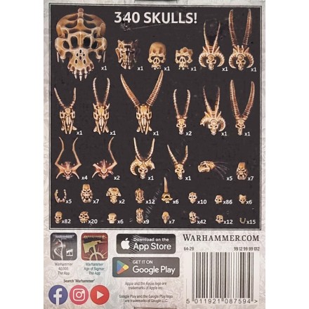 Warhammer 40000 Citadel: Skulls Stockcheck