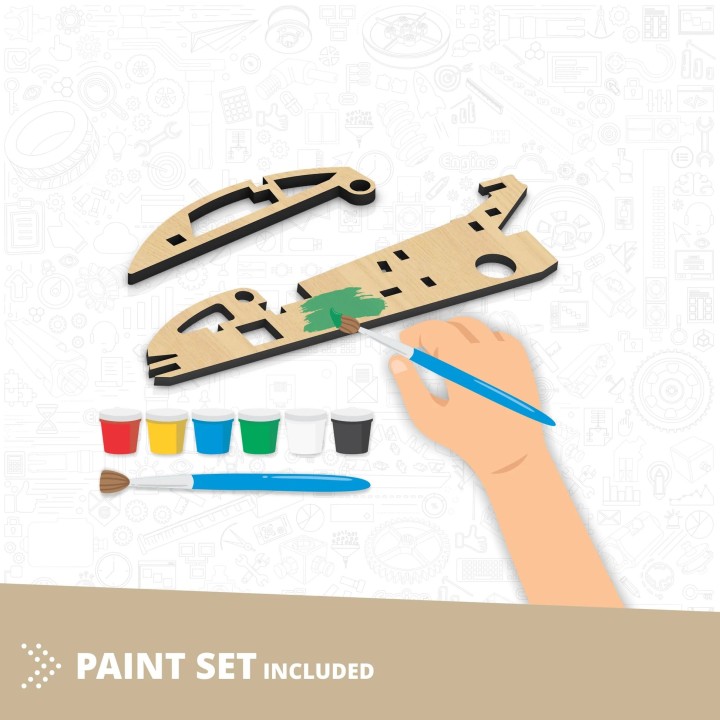 Engino MAKERSPACE DIY: Αυτοκίνητο αγώνων με δυνατότητα pull-back STEM Building Kit for Kids Ages 6+ (1 Model to Build)MS03