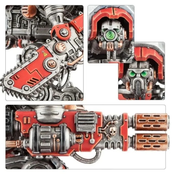 Games Workshop Warhammer 40000 Imperial Knights Armigers Figure