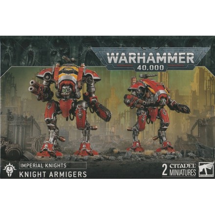 Games Workshop Warhammer 40000 Imperial Knights Armigers Figure