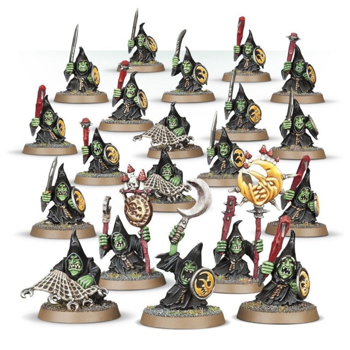 Warhammer Age of Sigmar- Gloomspite Gitz Moonclan Stabbas