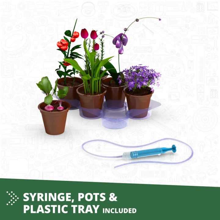 Engino Discovering STEM Botanic Laboratory: Fully Functional Greenhouse, STEM Toys for Kids Ages 9+ (4 Models to Build) STEM47