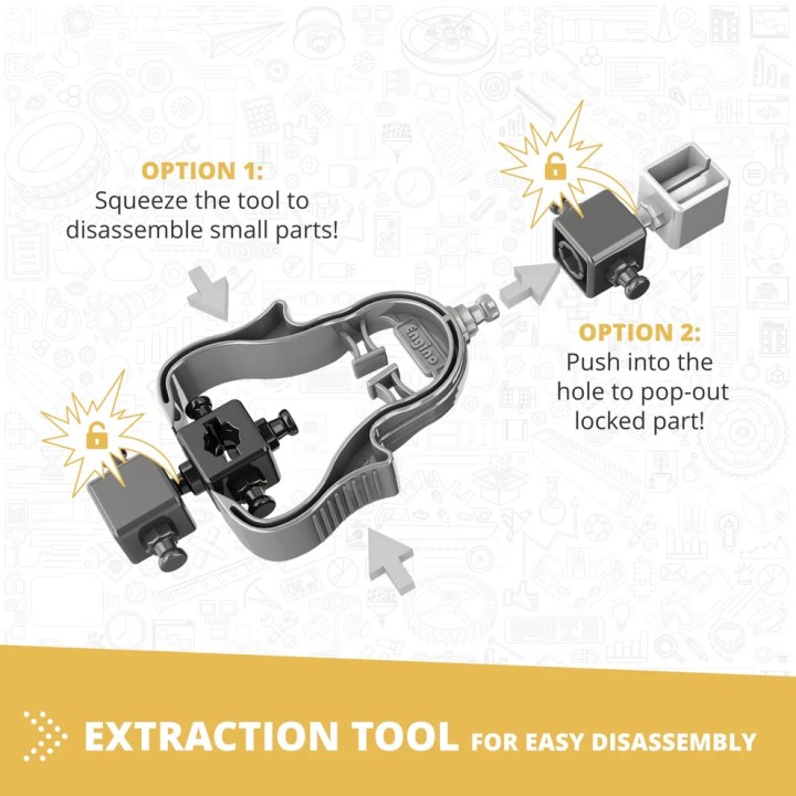 Engino MAKERSPACE DIY: Υδραυλικός Ρομποτικός Βραχίονας(MS04)