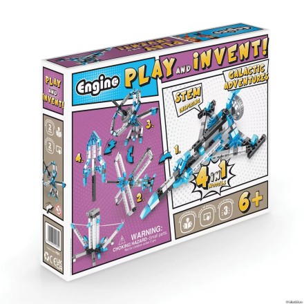 Engino Play and Invent: Galactic Adventure Building Set(PI01)