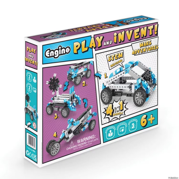 Engino Play and Invent: Mars Adventure Building Set(PI02)