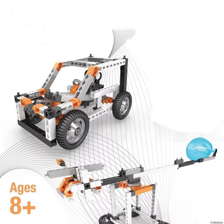 Engino Invent and Create: Newtons Adventures 4-in-1 STEAM Building Kit(IC01)