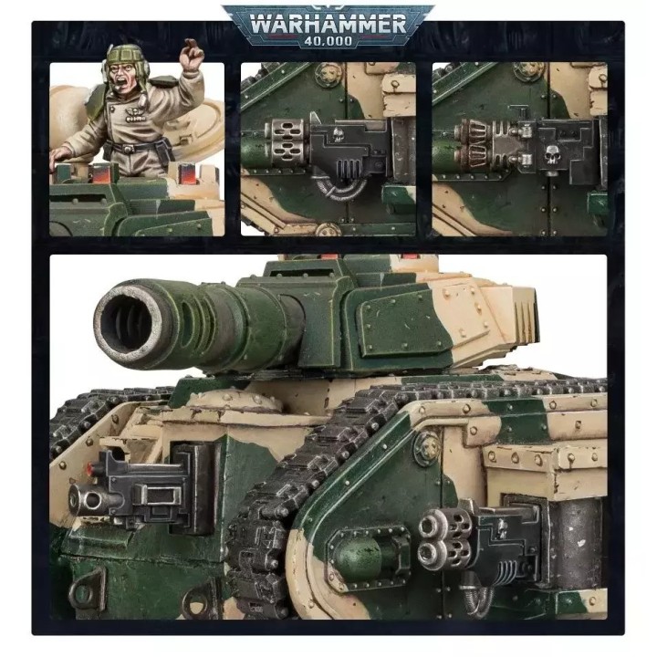 Warhammer 40000 Astra Militarum: Leman Russ Battle Tank Figure