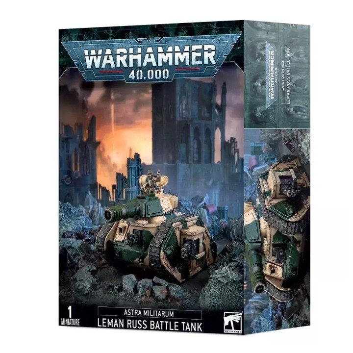 Warhammer 40000 Astra Militarum: Leman Russ Battle Tank Figure
