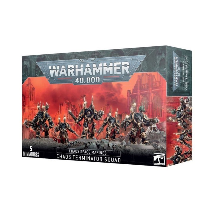Warhammer 40000 Chaos Space Marines : Terminators Squad Figure