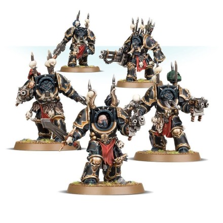 Warhammer 40000 Chaos Space Marines : Terminators Squad Figure
