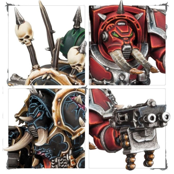 Warhammer 40000 Chaos Space Marines : Terminators Squad Figure