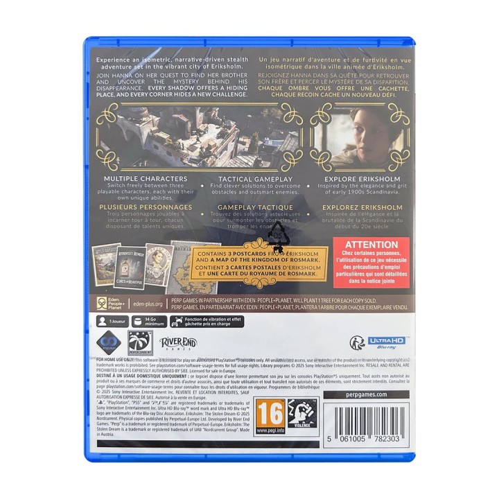Eriksholm: The Stolen Dream PS5 Game
