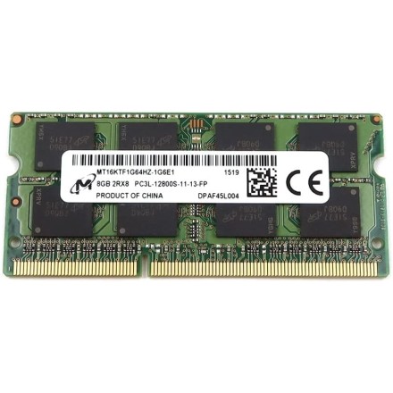 Micron 8GB 2Rx8 PC3L-12800S DDR3L Laptop Memory Ram MT16KTF1G64HZ-1G6N1