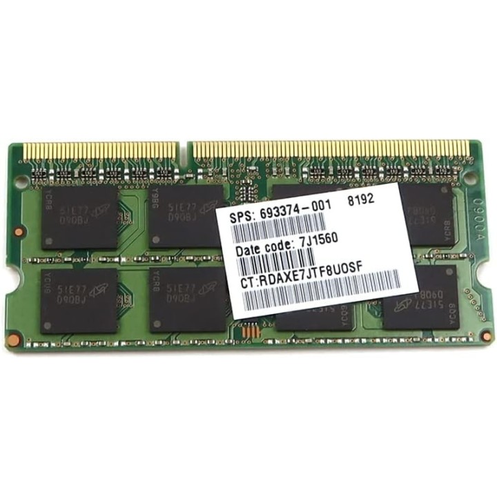 Micron 8GB 2Rx8 PC3L-12800S DDR3L Laptop Memory Ram MT16KTF1G64HZ-1G6N1