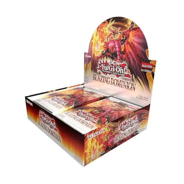 Yu-Gi-Oh! TCG - Booster Box - Blazing Dominion(24 Boosters Packs)