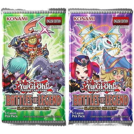 Battles of Legend: Glorious Gallery Booster Display (24ct)