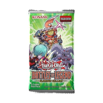 Yu-Gi-Oh! Battles of Legend: Glorious Gallery Booster Pack-Φακελάκι