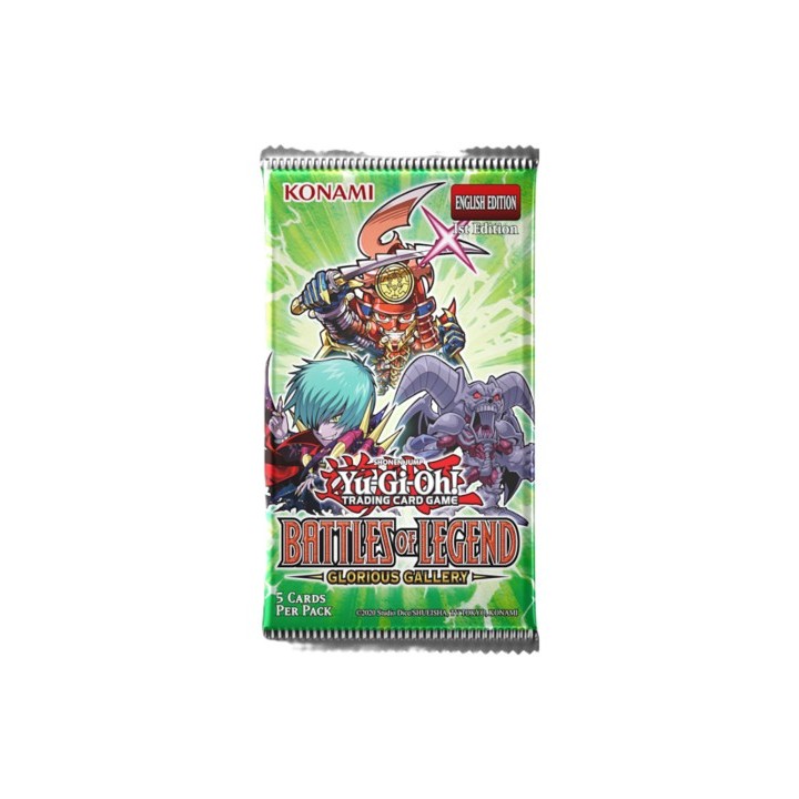 Yu-Gi-Oh! Battles of Legend: Glorious Gallery Booster Pack-Φακελάκι