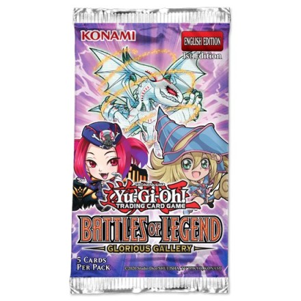Yu-Gi-Oh! Battles of Legend: Glorious Gallery Booster Pack-Φακελάκι