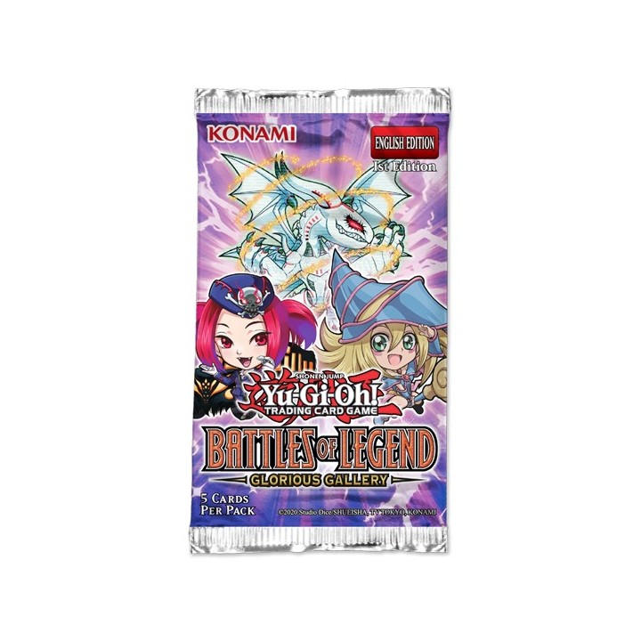 Yu-Gi-Oh! Battles of Legend: Glorious Gallery Booster Pack-Φακελάκι