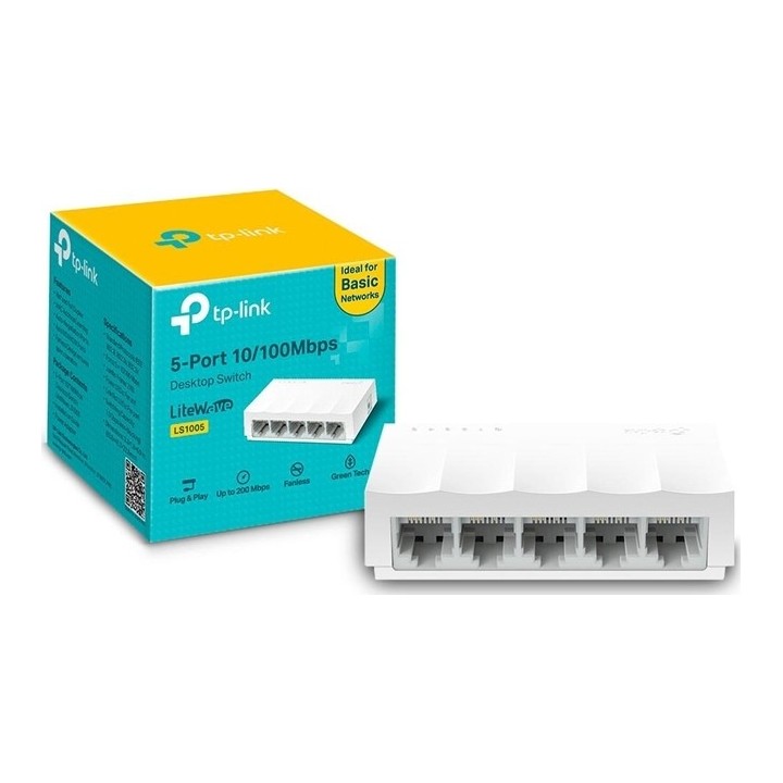 TP-LINK LS1005 v1 Unmanaged L2 Switch με 5 Θύρες Ethernet