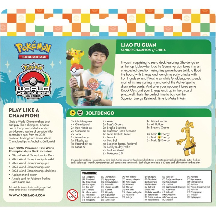 Pokémon TCG: 2025 World Championship Deck Gholdengo