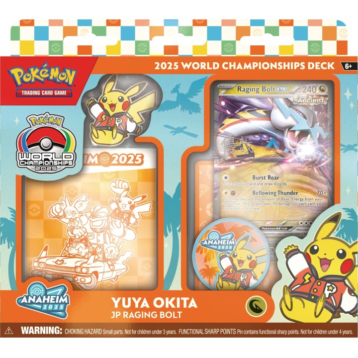 Pokémon TCG: 2025 World Championship Deck Raging Bolt