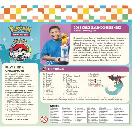 Pokémon TCG: 2025 World Championship Dragapult