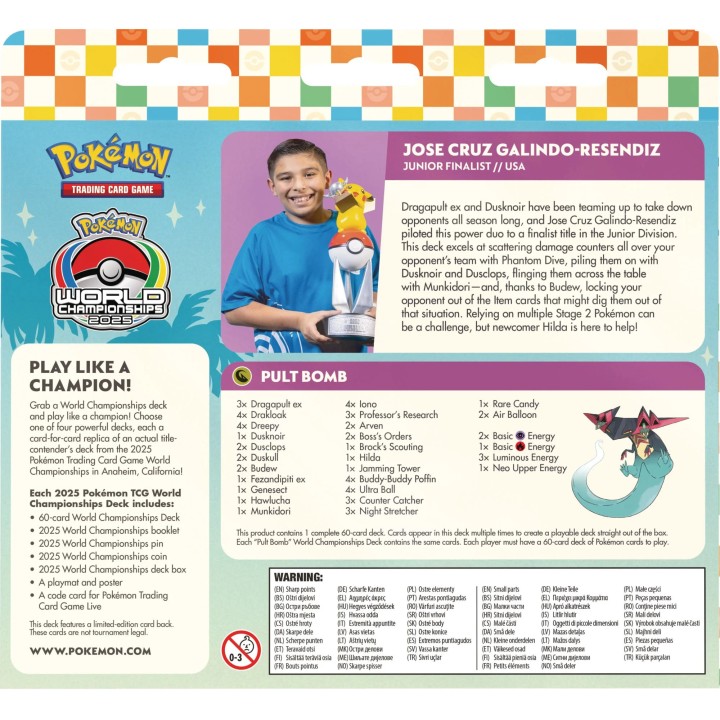 Pokémon TCG: 2025 World Championship Dragapult