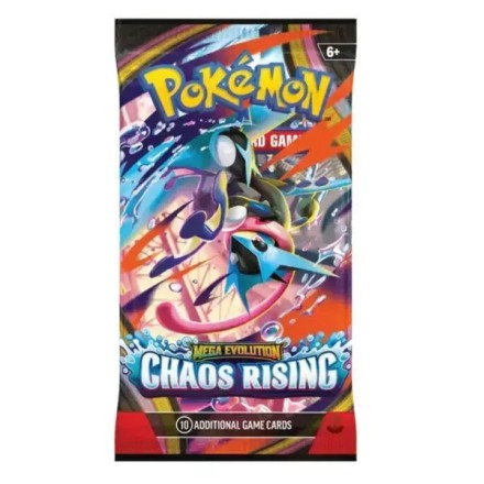 Pokemon Mega Evolution: Chaos Rising Booster Pack-Φακελάκι (EN)
